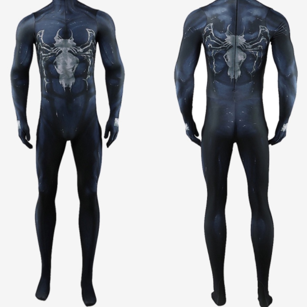 The Amazing Spider-Man Black Bodysuit Costume Cosplay